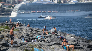 İstanbul’da sıcak hava etkili oldu