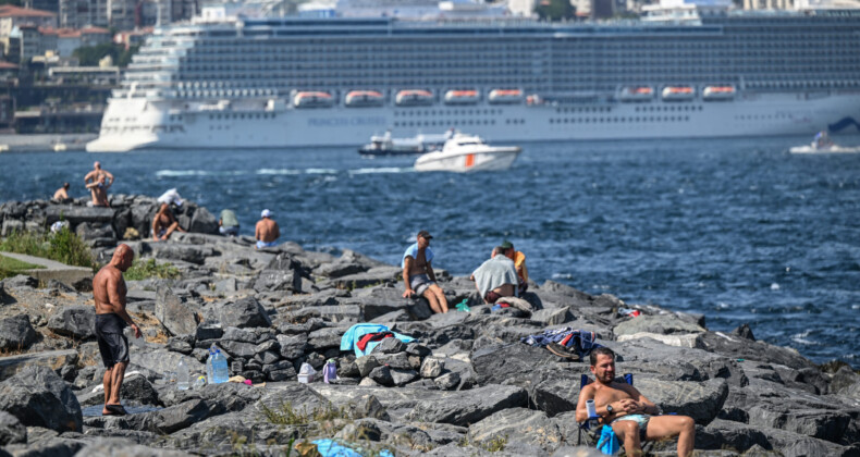 İstanbul’da sıcak hava etkili oldu