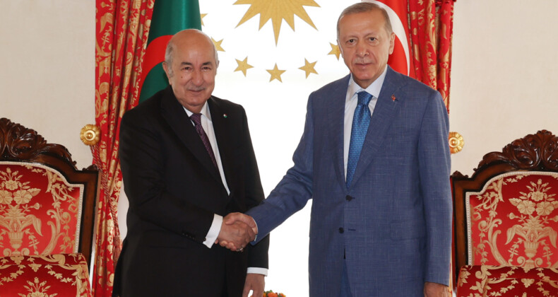 Cumhurbaşkanı Erdoğan, Cezayir Cumhurbaşkanı’nı kabul etti
