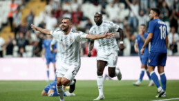 Beşiktaş taraftarı önünde avantajı aldı