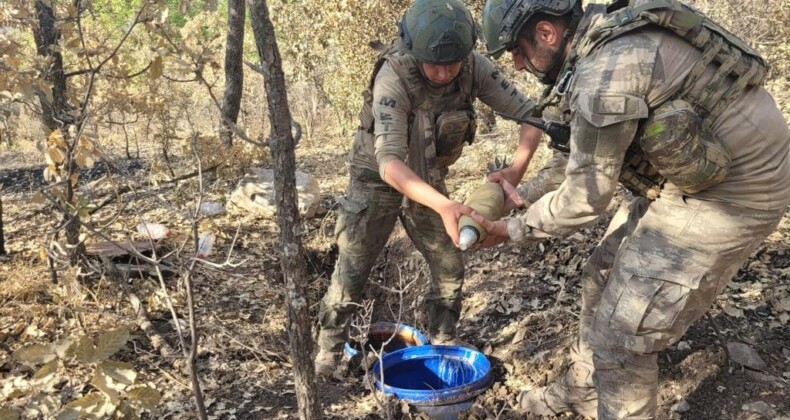 Pençe-Kilit Operasyonunda PKK’ya ait silah ve mühimmat ele geçirildi!