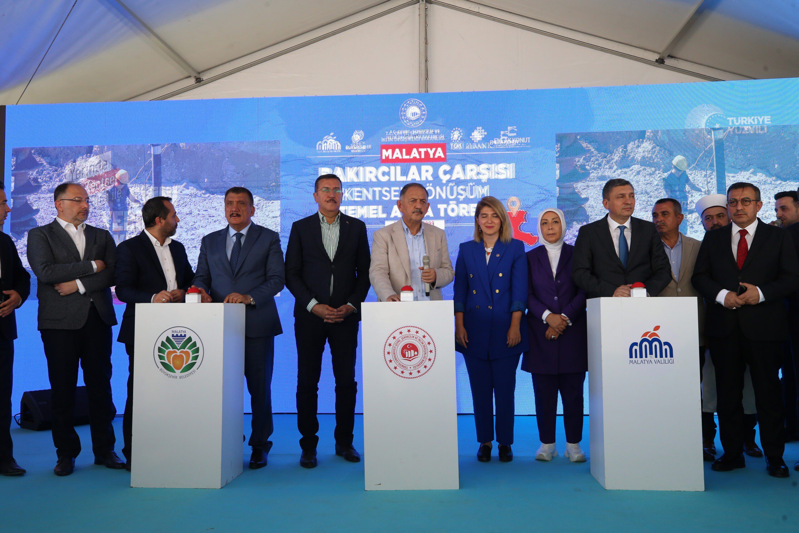 Bakan Özhaseki Malatya'da temel atma törenine katıldı 9 AA 20230729 31797497 31797493 CEVRE SEHIRCILIK VE IKLIM DEGISIKLIGI BAKANI OZHASEKI MALATYADA scaled