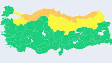 AFAD’dan 30 il için turuncu ve sarı kod’lu uyarı!