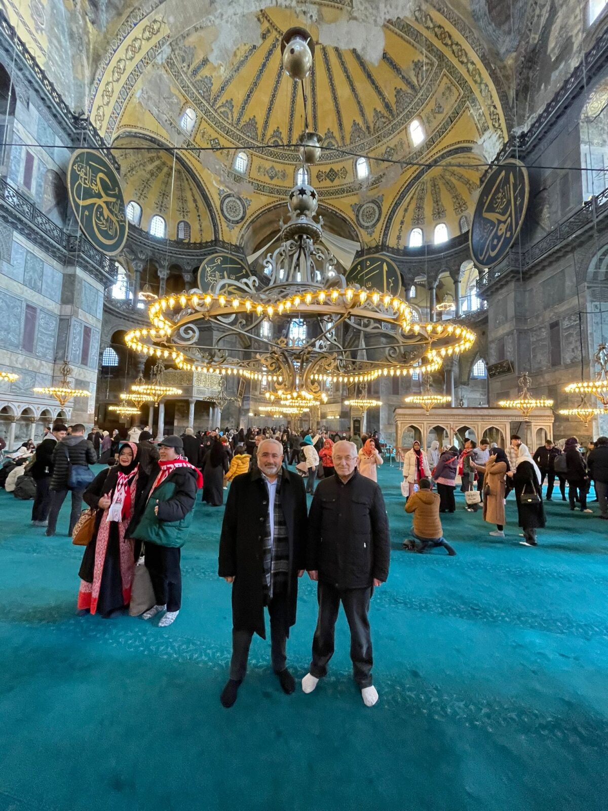 Ayasofya'nın ibadete açılışının 3. yılı 19 ayasofya de