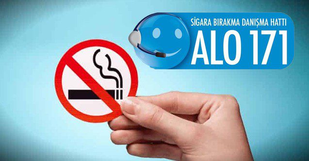 ALO 171 İle 130 Bin Kişi Sigarayı Bıraktı