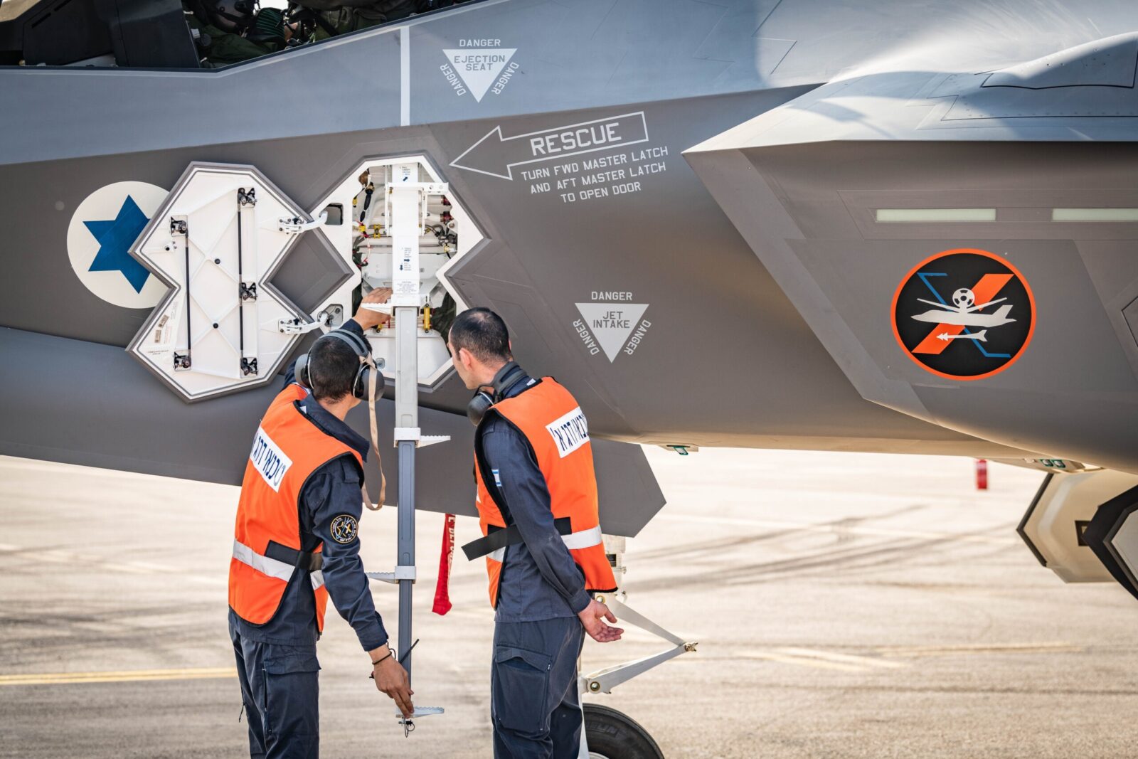 İsrail'e 3 adet F-35 teslim edildi 8 f352