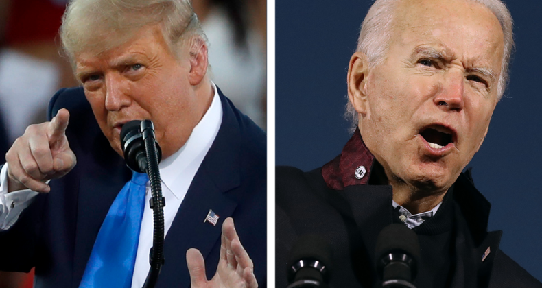 Trump, Biden’a “aptal o…. çocuğu” dedi!