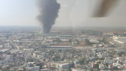 Adana’da geri dönüşüm tesisinde yangın