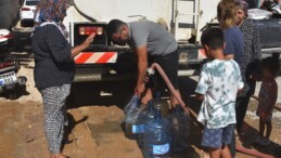 Bodrum’da su krizi! Tankerlerden su taşınıyor!
