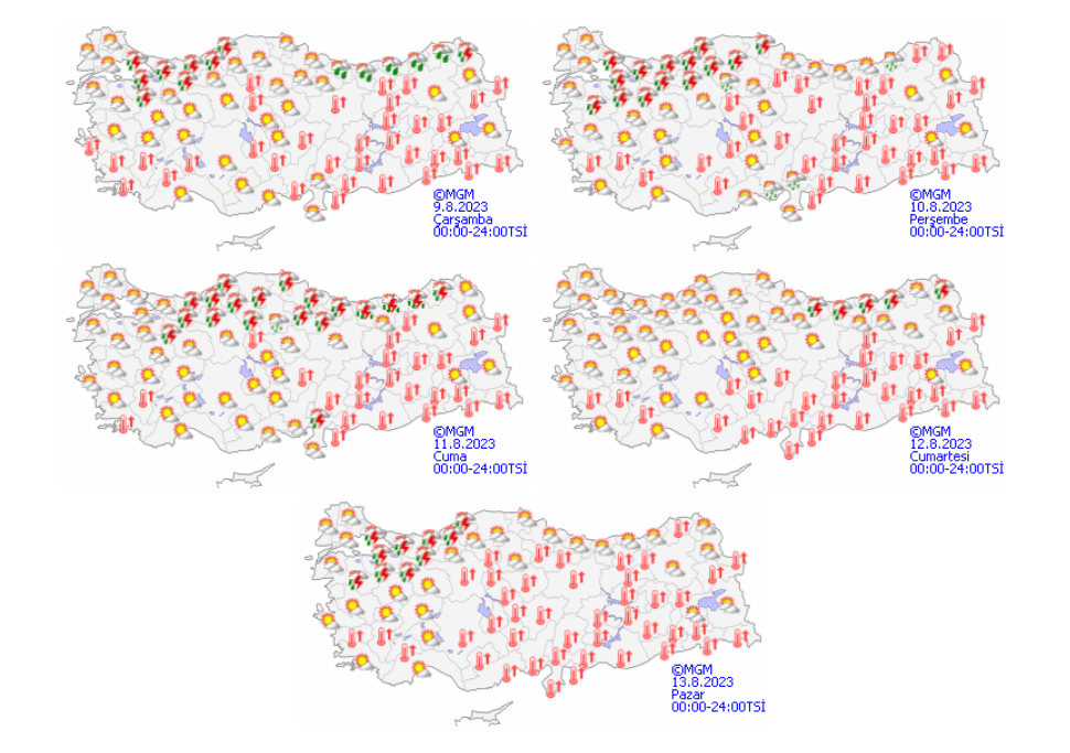 'Eyyam-ı Bahur' sıcakları etkisini yitiriyor 3 Ekran goruntusu 2023 08 08 143945