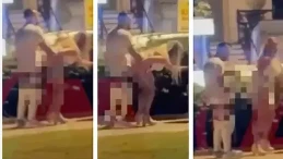 Alanya’da skandal görüntüler!