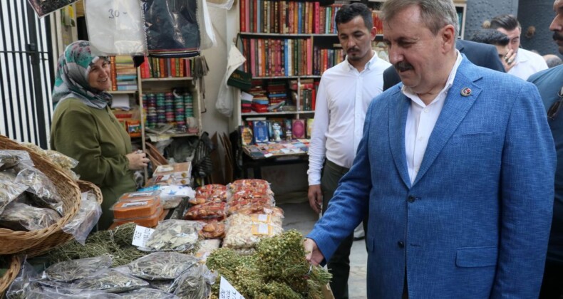 BBP lideri Destici’den esnafa ziyaret