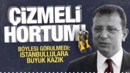 İBB’de böyle vurgun görülmedi! Milyonluk çizmeli hortum