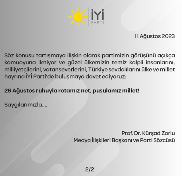 Bahçeli'nin çağrısına İYİ Parti'den yanıt geldi! 9 iyiparti2