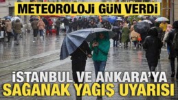 Meteoroloji’den Kritik Uyarı: İstanbul ve Ankara Sağanak Yağışın Etkisine Giriyor!