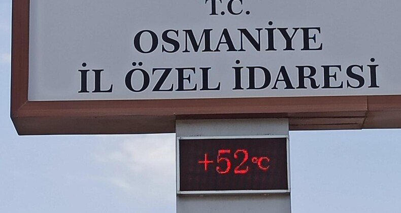 4 ilde sıcaklık rekoru kırıldı! 52 dereceyi gördü