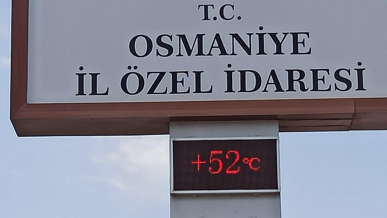 4 ilde sıcaklık rekoru kırıldı! 52 dereceyi gördü 15 osmaniye