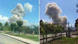 Kocaeli Derince Limanında patlama! Patlama anı!