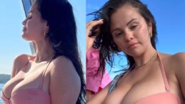 Selena Gomez parti sonrası tatilde! Bikinisiyle poz verdi