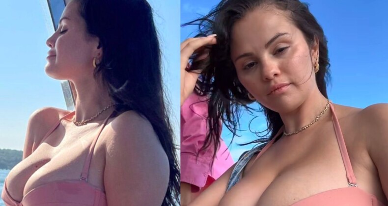 Selena Gomez parti sonrası tatilde! Bikinisiyle poz verdi