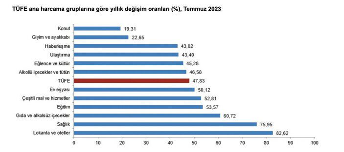 TÜİK Temmuz ayı enflasyon oranını açıkladı 8 tuik 2023 temmuz2