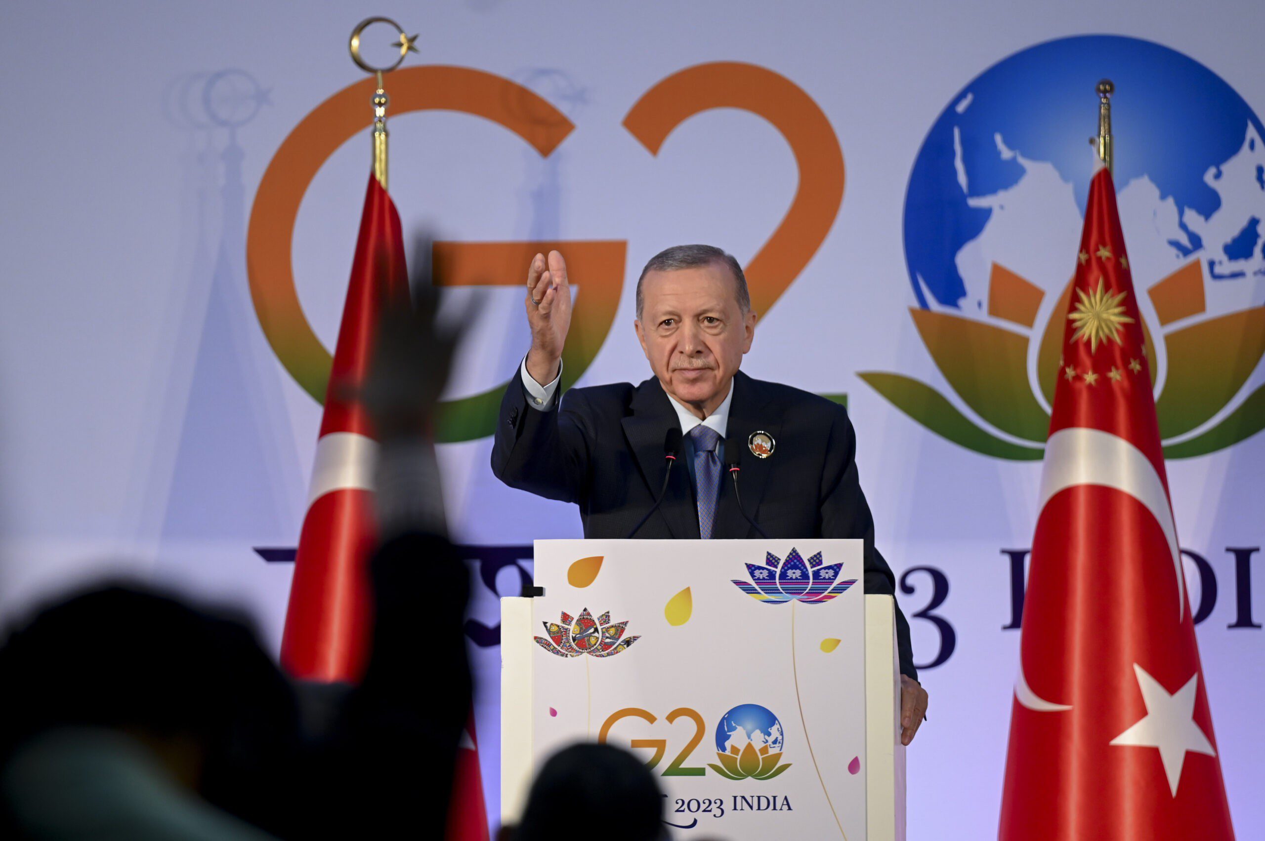 Erdoğan, G20 Zirvesi'nde F-16 Yorumu: İsveç İle Bağlantı Kurulması Doğru Değil 10 AA 20230910 32116807 32116803 CUMHURBASKANI RECEP TAYYIP ERDOGAN scaled