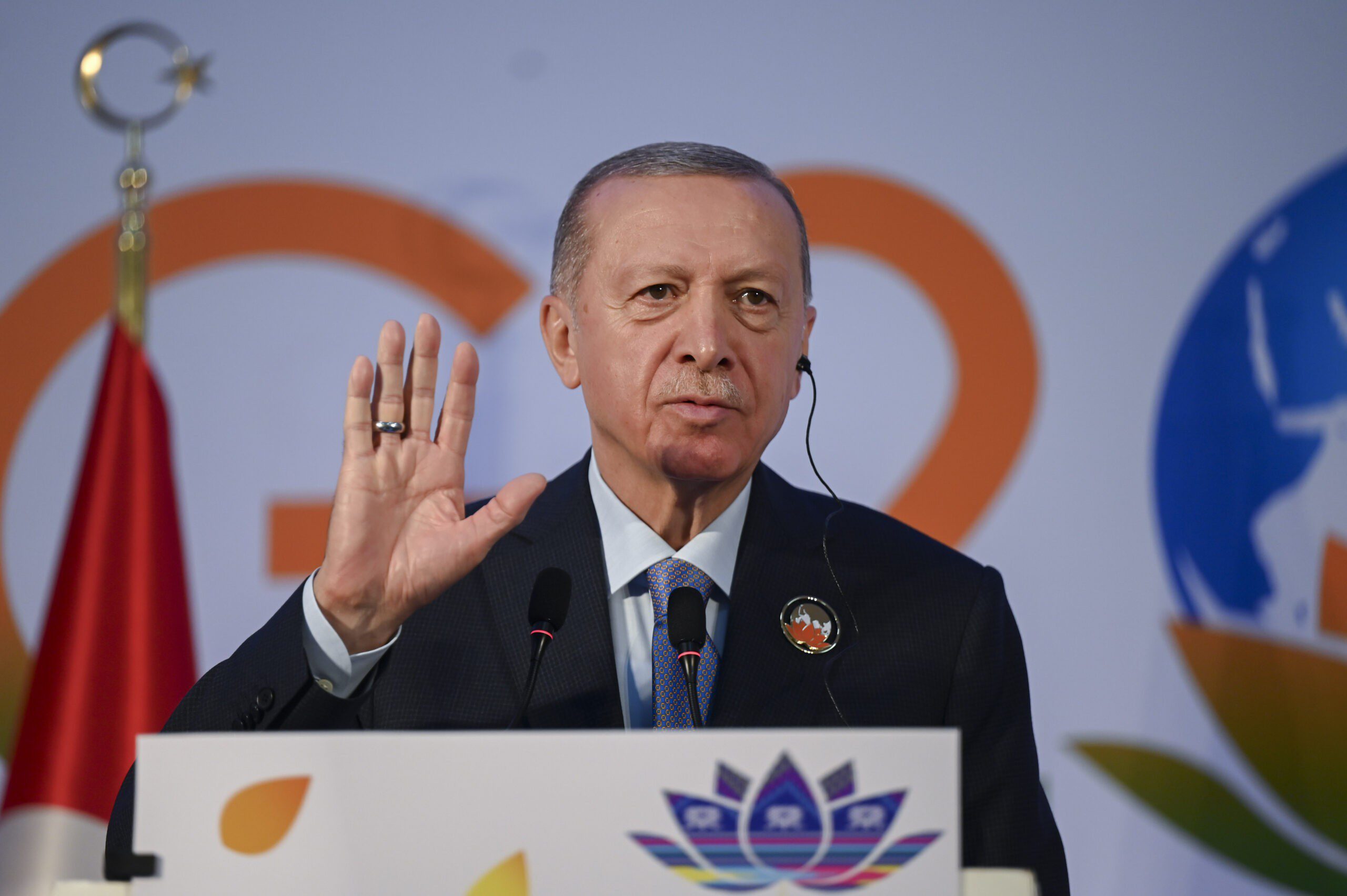 Erdoğan, G20 Zirvesi'nde F-16 Yorumu: İsveç İle Bağlantı Kurulması Doğru Değil 3 AA 20230910 32116807 32116805 CUMHURBASKANI RECEP TAYYIP ERDOGAN scaled