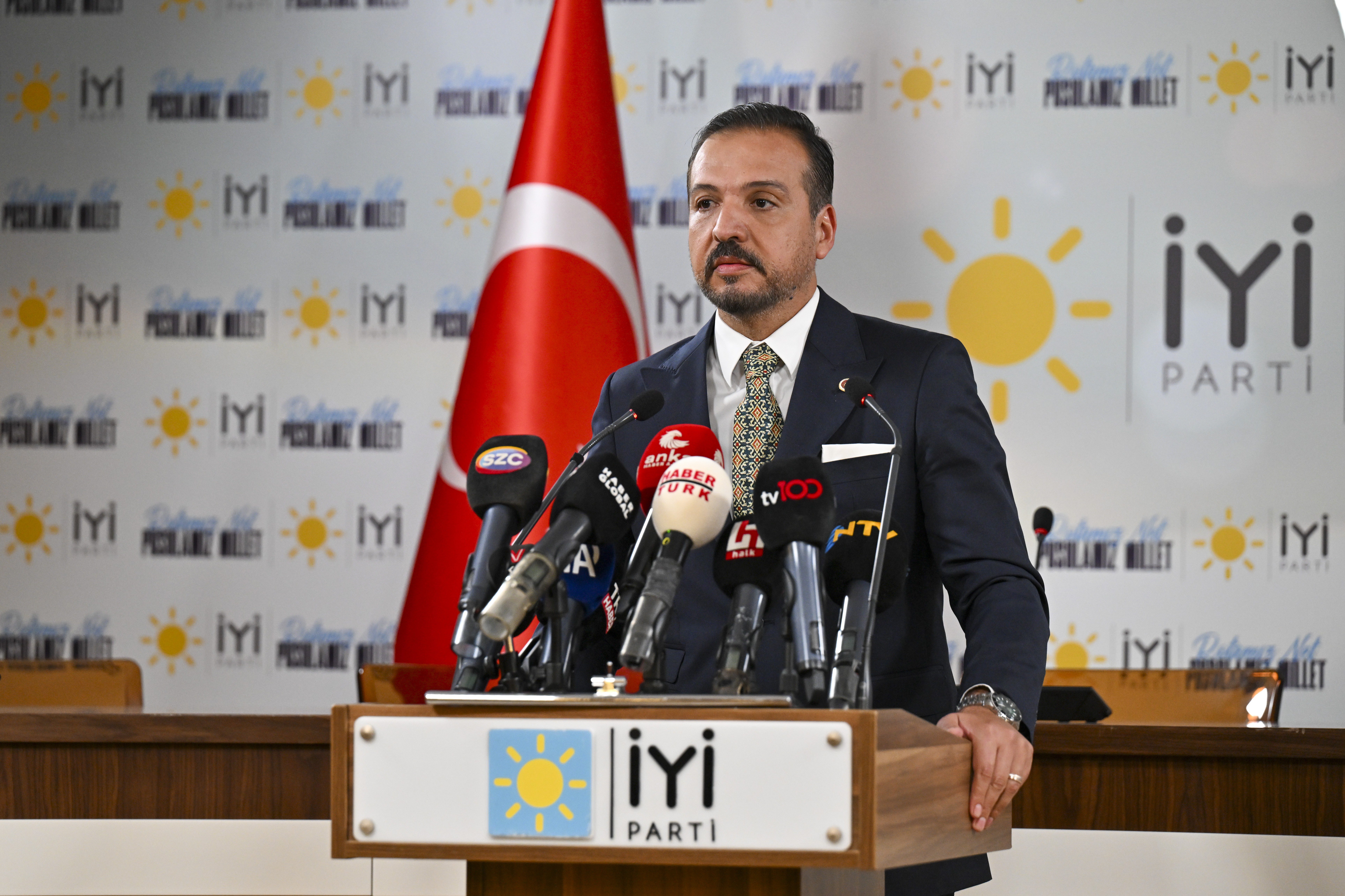 İYİ Parti'den Yerel Seçim Kararı: 81 İl ve İlçede Aday Çıkacağız 1 AA 20230913 32142339 32142332 IYI PARTI SOZCUSU ZORLU BASIN TOPLANTISI DUZENLEDI