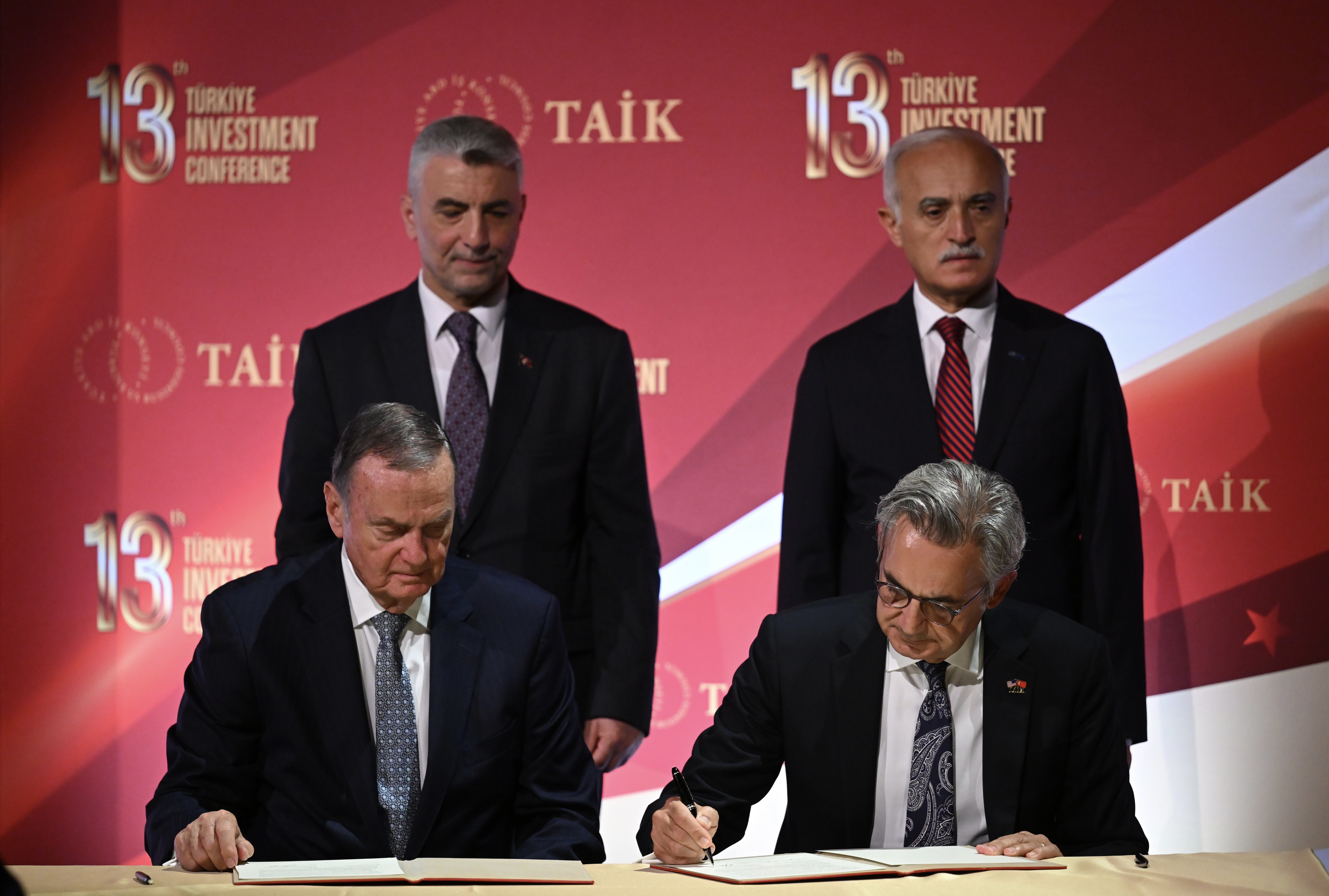 Türkiye-ABD İlişkilerinde Yeni Dönem: Yatırım ve Ticarette Artan İşbirliği 1 AA 20230921 32204256 32204251 TURKAMERIKAN IS KONSEYI YEMEGI