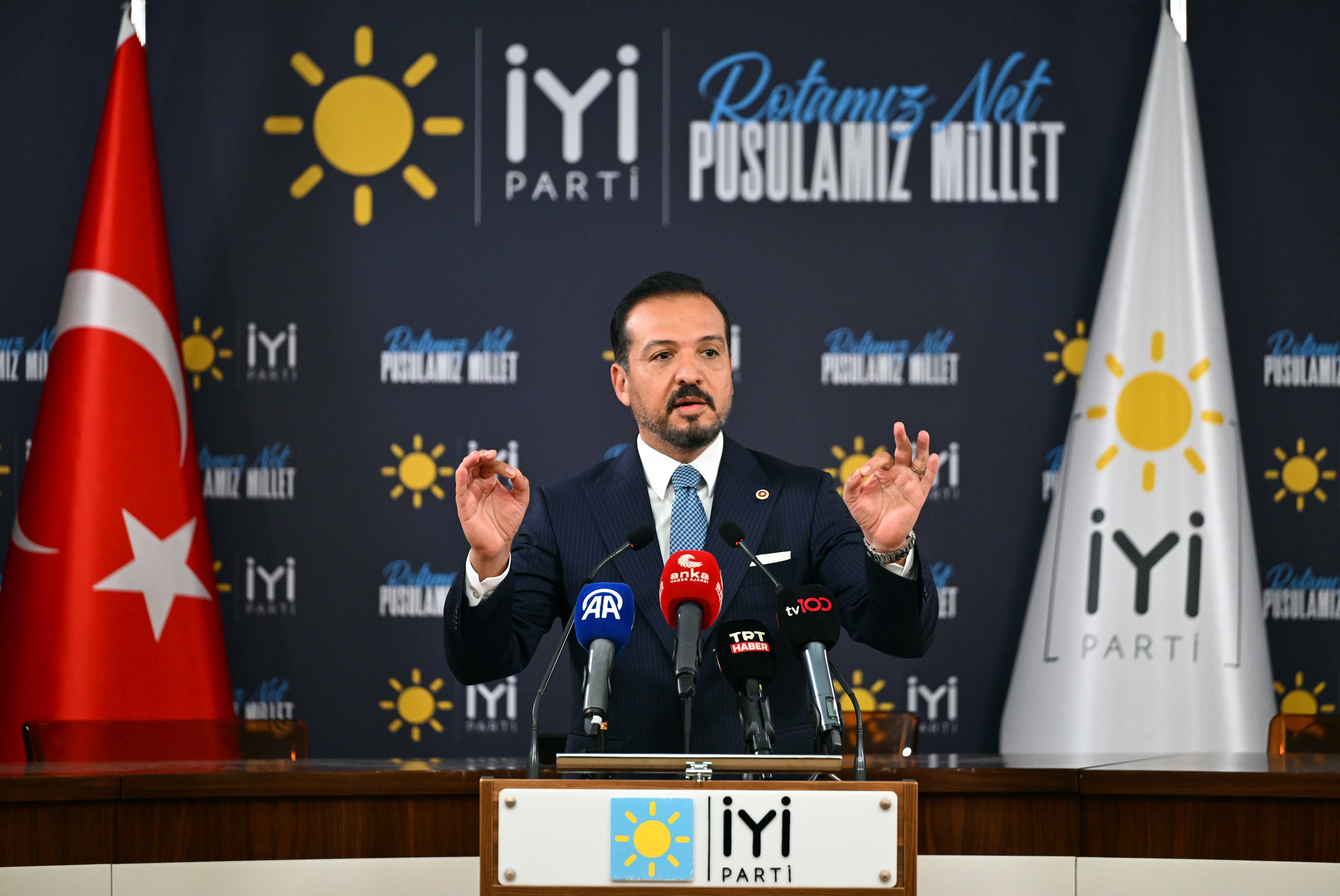 'İBB Başkan Adayı Muharrem İnce Olacak' İddialarına İYİ Parti'den Cevap! 1 AA 20230925 32238759 32238757 IYI PARTI SOZCUSU ZORLU BASIN TOPLANTISI DUZENLEDI