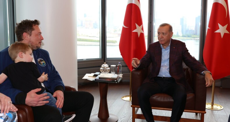 Cumhurbaşkanı Erdoğan Elon Musk’ı Kabul Etti