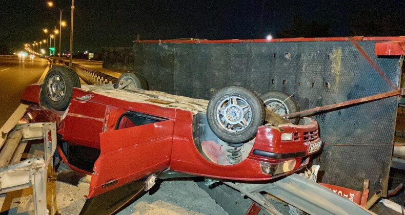 Anadolu Otoyolu’nda Trafik Kazası: 1 Yaralı