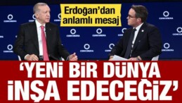 Erdoğan’dan Dünyaya Mesaj: Yeni Bir Dünya İnşa Edeceğiz!