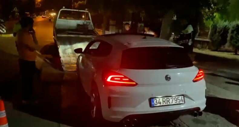 Polise “Daha Çok Beklersiniz” Diyerek Meydan Okuyan Sürücü Yakalandı