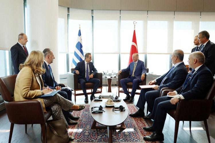 Erdoğan-Miçotakis Görüşmesi Yunan Basınında Geniş Yankı Buldu 1 dunyanin gozu cumhurbaskani erdogan ile micotakisin gorusmesinde 1