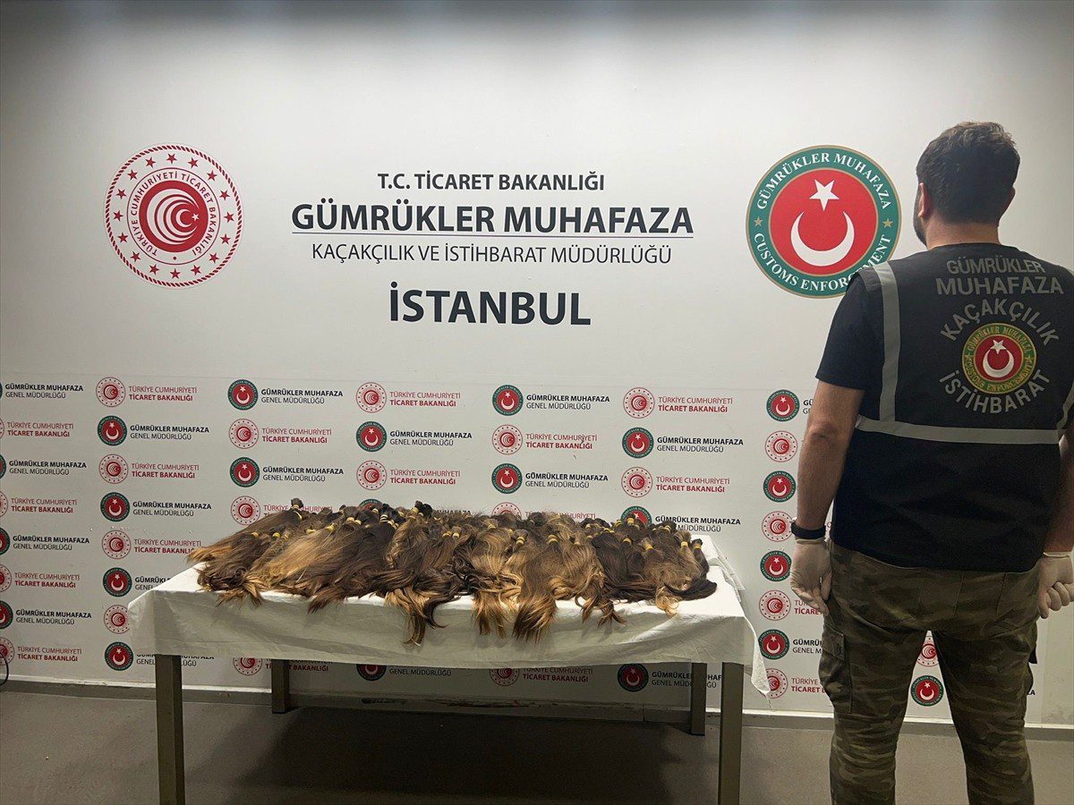 Havalimanlarında 1,3 Milyon TL Değerinde Kaçak İnsan Saçı Operasyonu 3 gumruk muhafaza ekipleri 13 milyon lira degerinde kacak insan saci ele gecirdi 3 mflutckk
