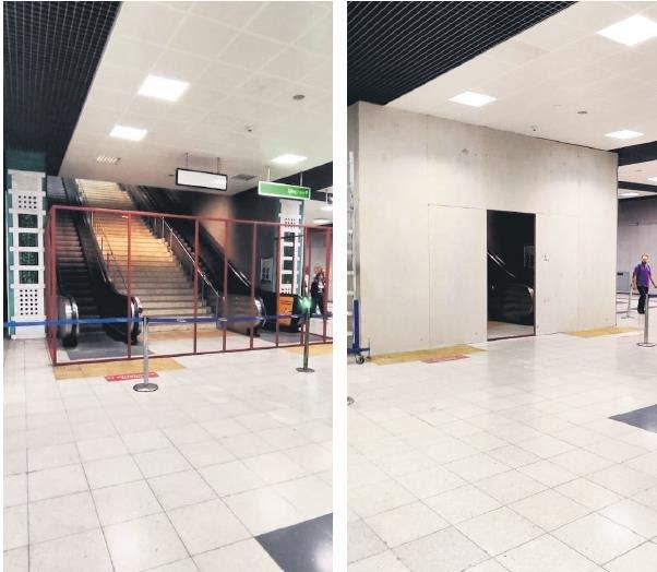 İBB'den Tepki Çeken Yöntem: Bağcılar Metro İstasyonu'nda "Duvar" Çözümü 4 ibbden tepki ceken yontem arizali merdiveni duvarla orduler 4 cUE7wvYq