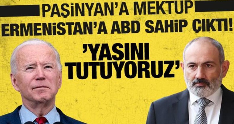 Joe Biden’dan Paşinyan’a Mektup: Ölen Ermenilerin Yasını Tutuyoruz