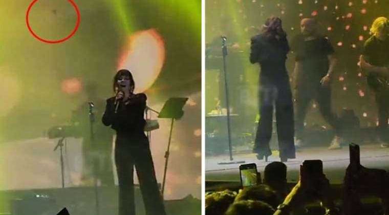 Fatma Turgut Sahnedeyken Kafasına Çakmak Atıldı!