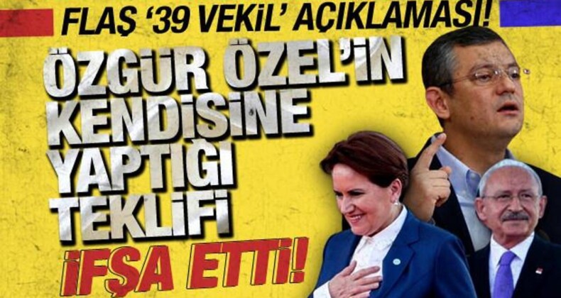 Selçuk Özdağ, Özgür Özel’in Kendisine Yaptığı Teklifi İfşa Etti!
