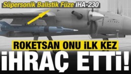 Roketsan, Süpersonik Balistik Füze ‘İHA-230’u İlk Kez İhraç Etti!