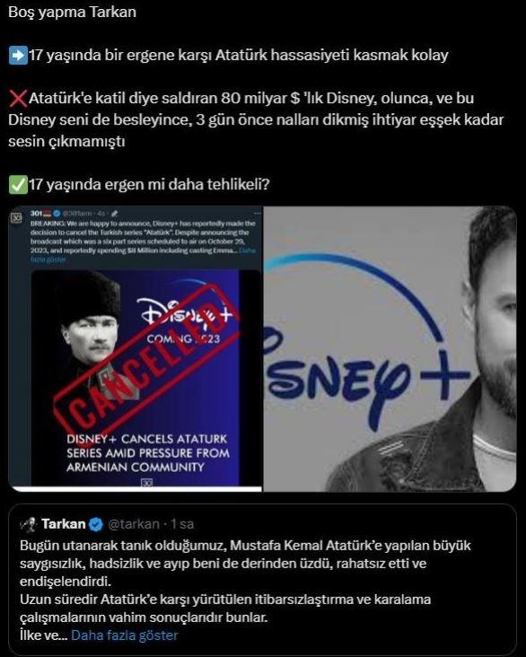 Tarkan'dan Pes Dedirten Disney Plus İtirafı! 6 tarkandan pes dedirten disney plus itirafi sosyal medyada tepki yagdi 6 yDNEPaJj
