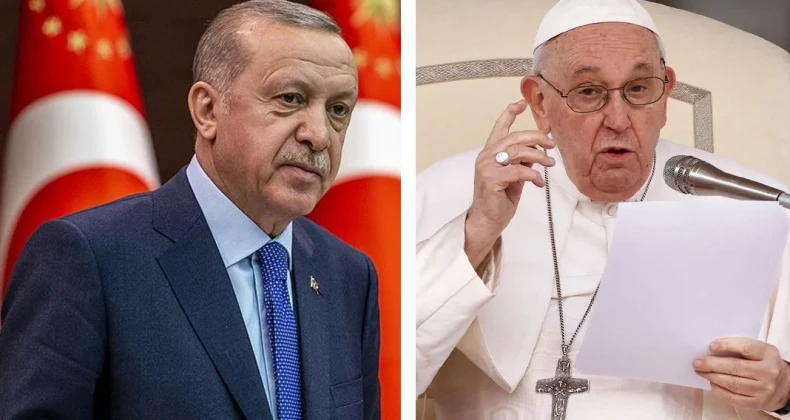 Erdoğan, Papa Franciscus ile Gazze’deki İnsan Hakları İhlali Üzerine Görüştü