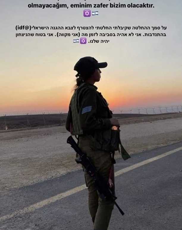 Türk Vatandaşı, İsrailli Asker Kıyafetiyle "Zafer Bizim Olacak!" 3 393089290 1311582009542363 8399685477173872119 n