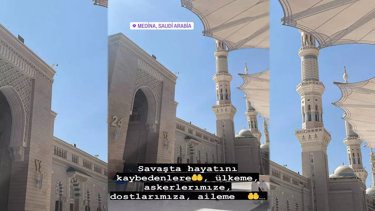 Engin Altan Düzyatan ve Neslişah Alkoçlar, Medine'de... 3 7cwGr 1697983043 5978