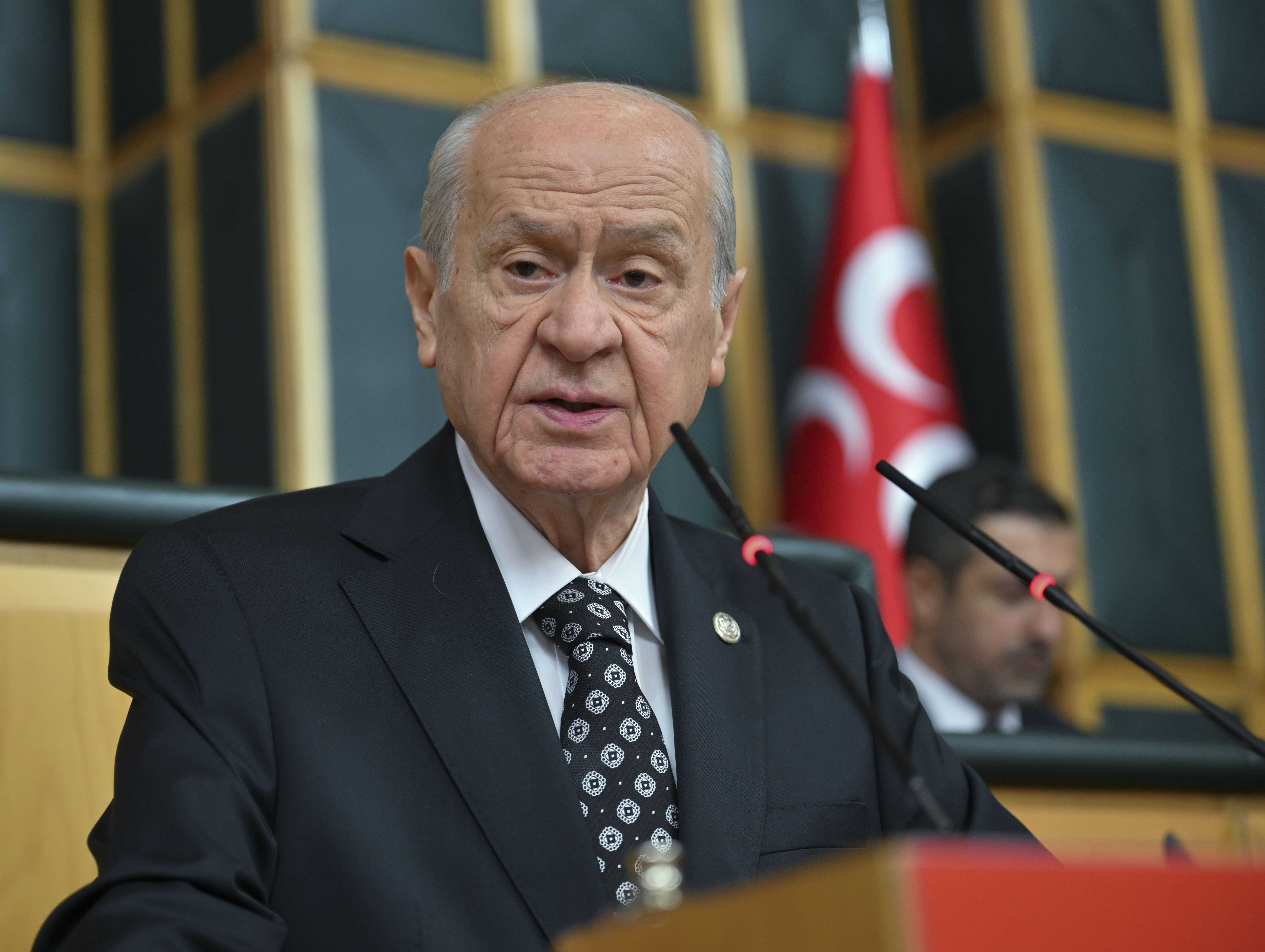 Bahçeli'den Emekli Açıklaması:" Boynumuzun Borcudur!" 2 AA 20231003 32299412 32299405 MHP TBMM GRUP TOPLANTISI