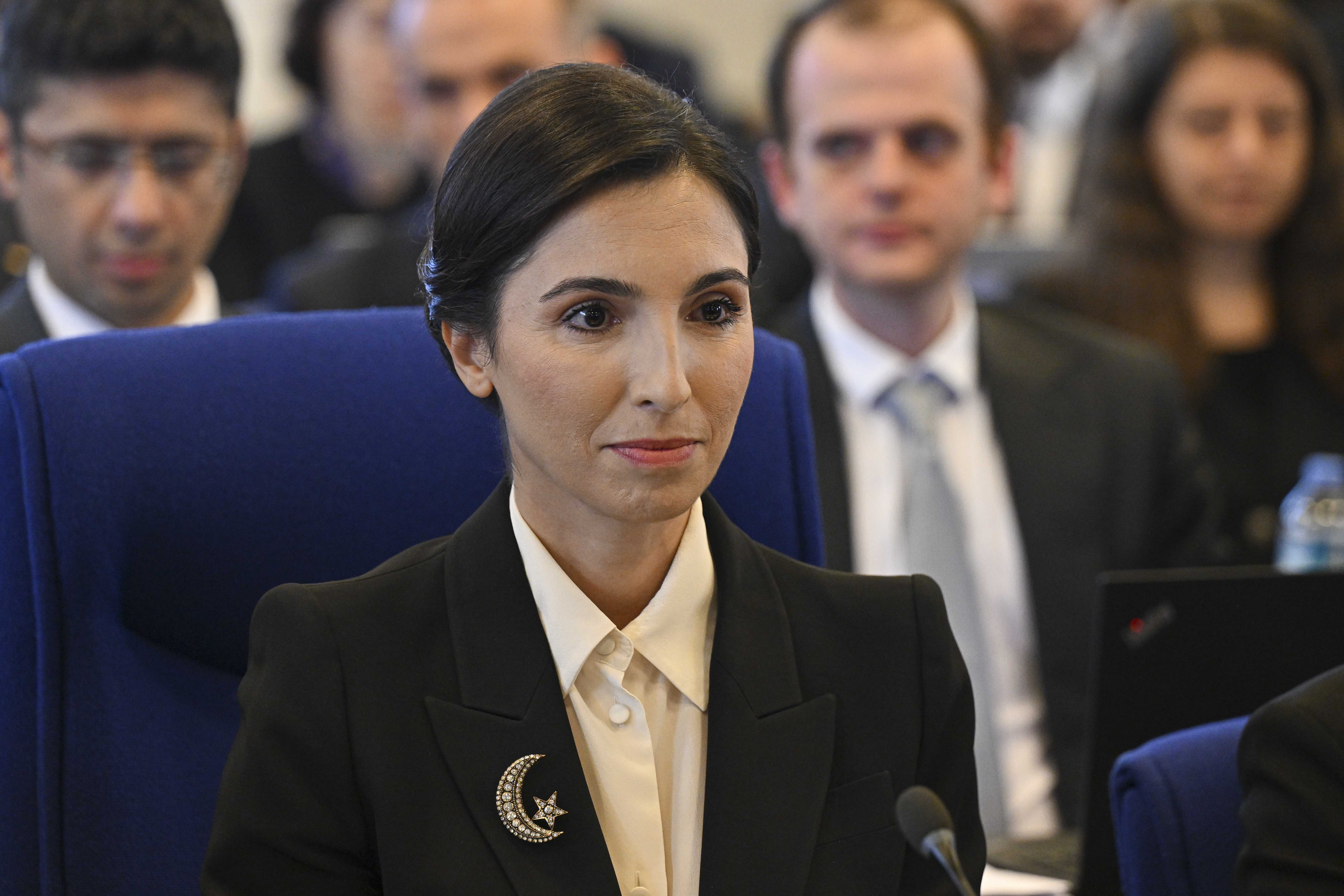 Merkez Bankası Başkanı Erkan: "Temel Amacımız Fiyat İstikrarı" 5 AA 20231003 32301819 32301817 TURKIYE CUMHURIYET MERKEZ BANKASI TCMB BASKANI HAFIZE GAYE ERKAN