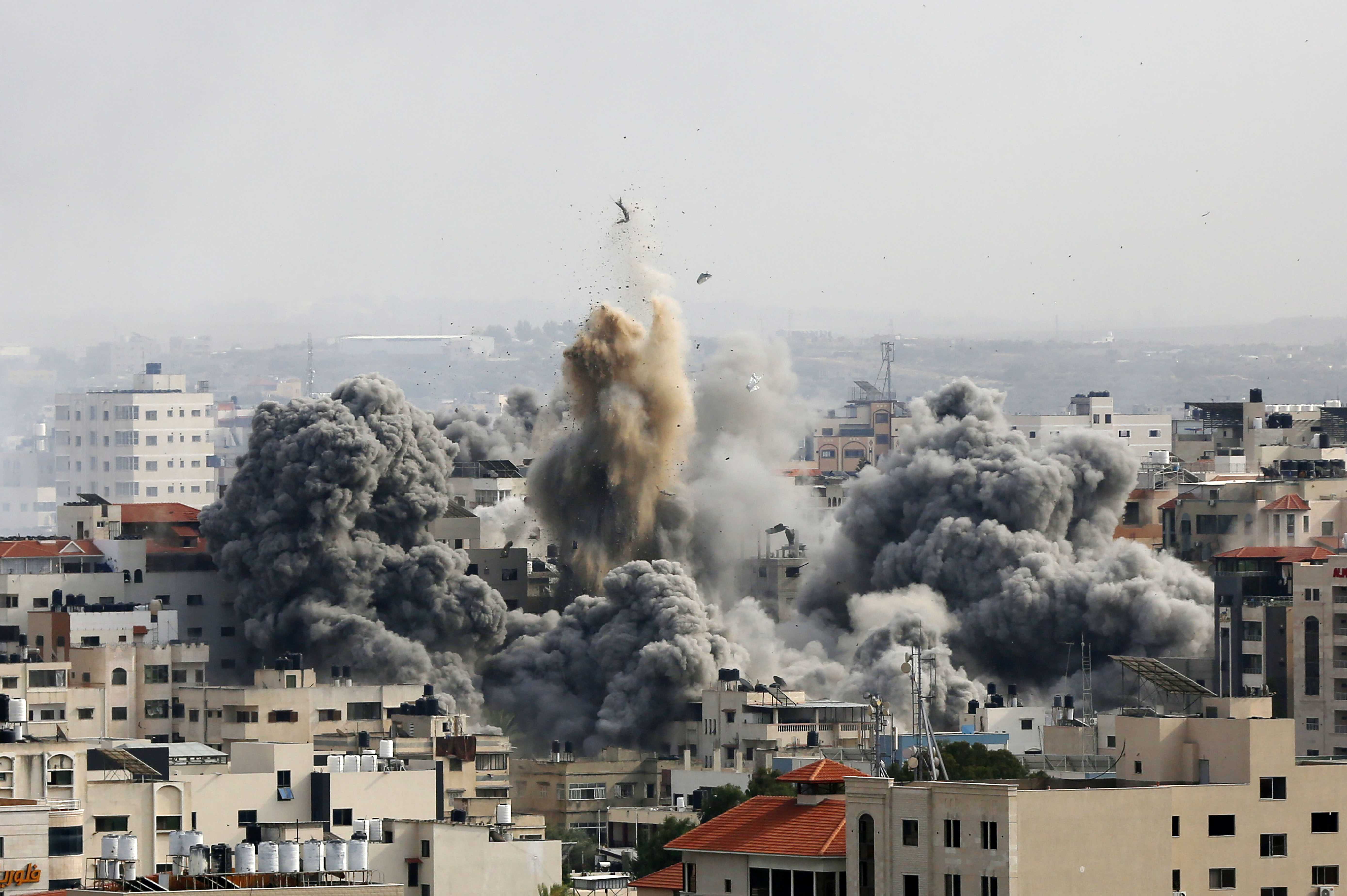 AA 20231009 32354186 32354157 ISRAILIN GAZZEYE YONELIK SALDIRILARI