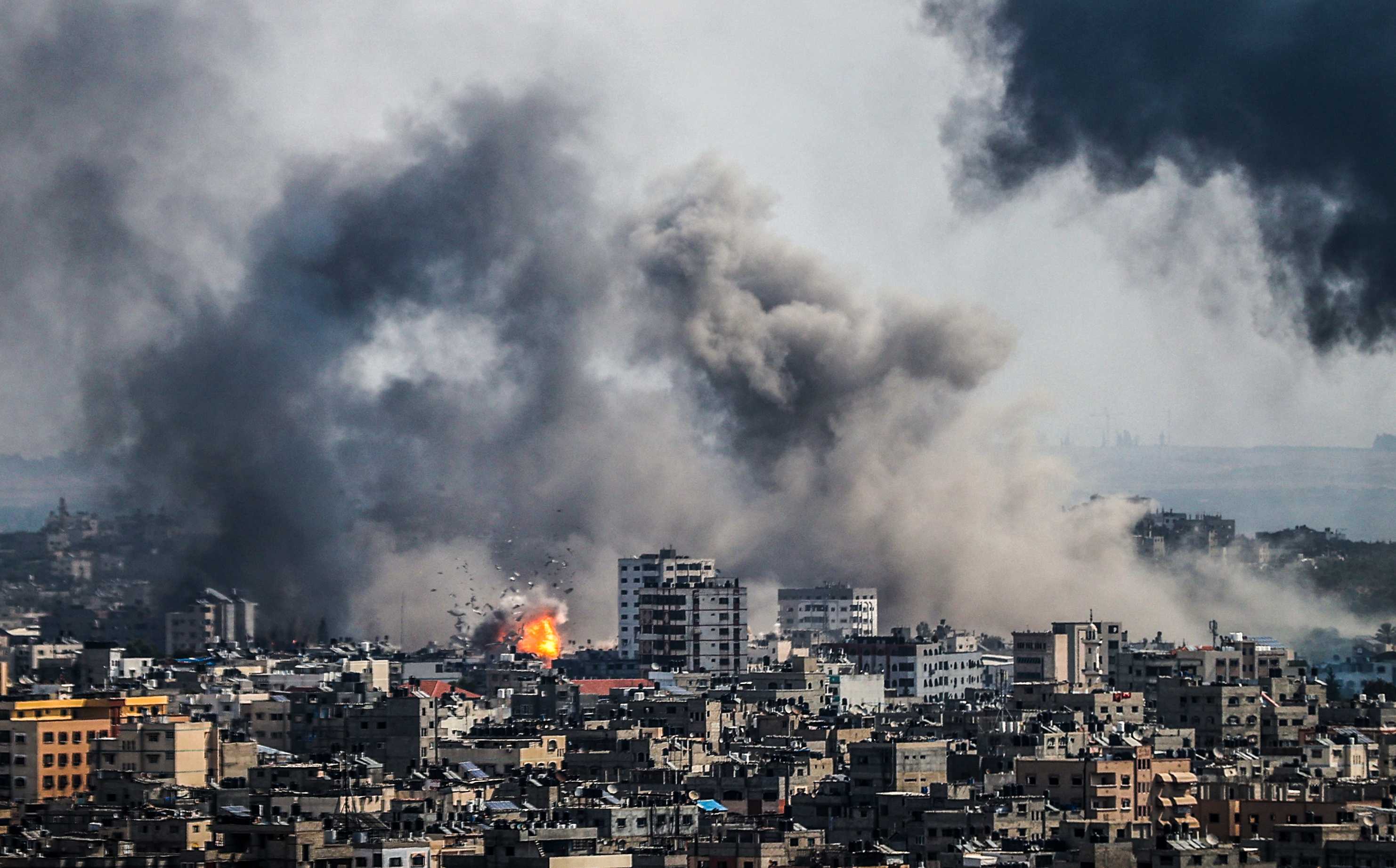 İsrail'de Acil Durum Hükümeti Sinyali! 3 AA 20231011 32371844 32371832 ISRAILIN GAZZE SERIDINE SALDIRILARI BESINCI GUNUNDE DE SURUYOR