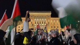 Bosna Hersek’te Filistin’e Büyük Destek Konvoyu